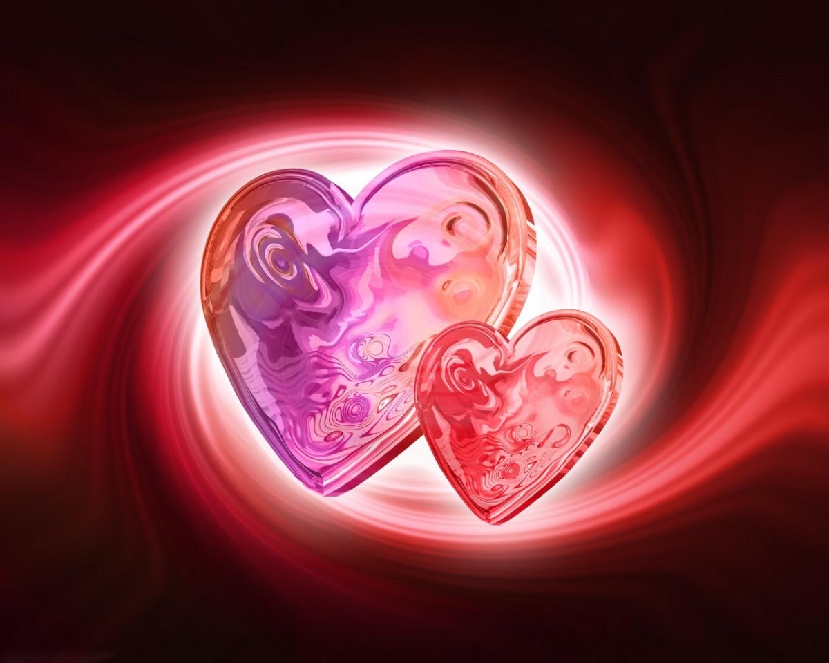 Красивое 3д сердце