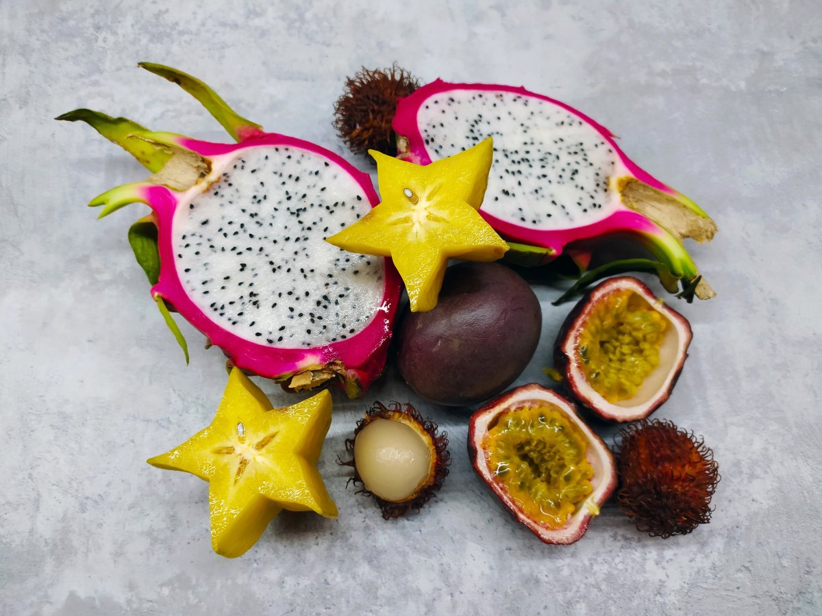 Манго маракуйя питахайя