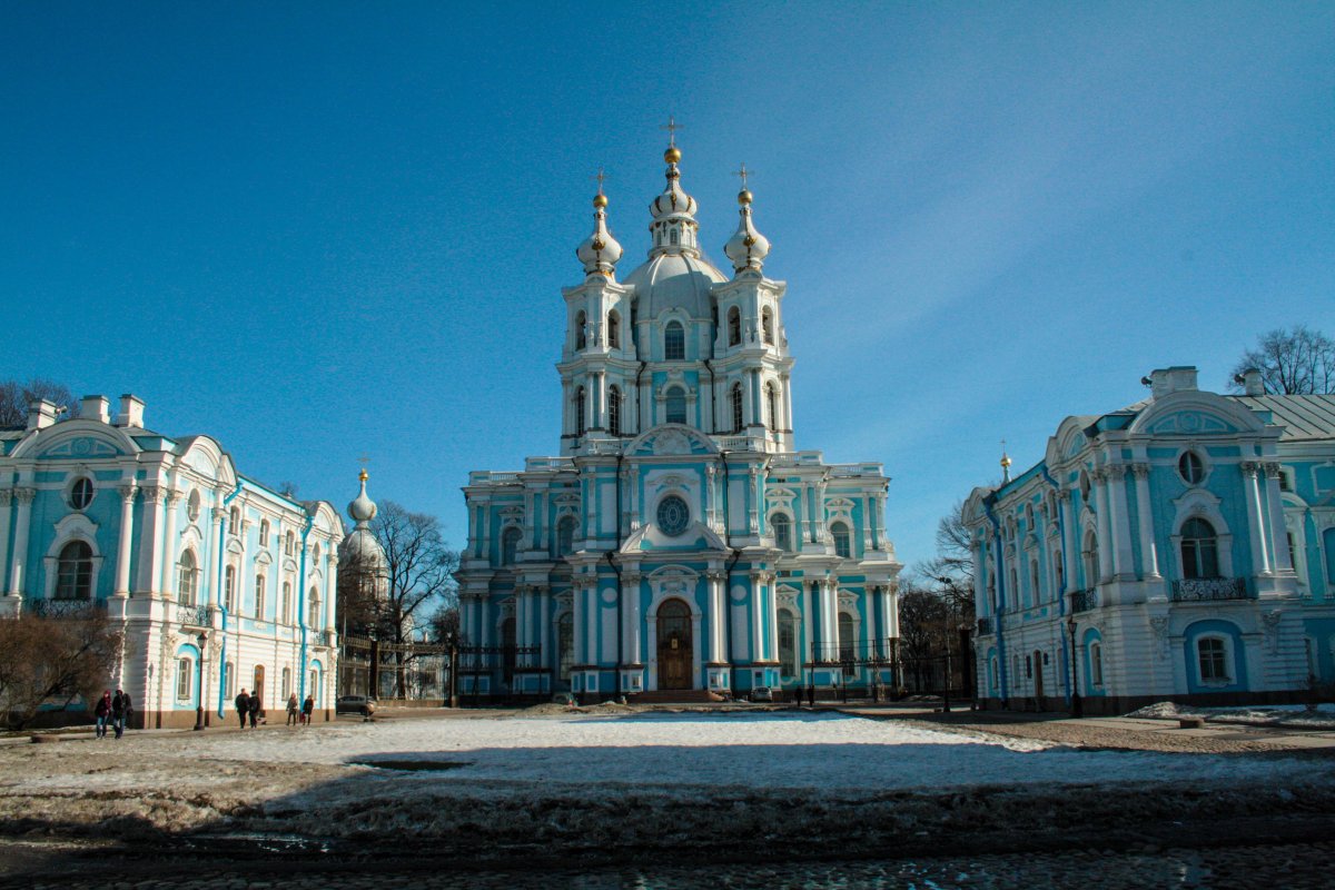 Воскресенский Смольный собор Архитектор