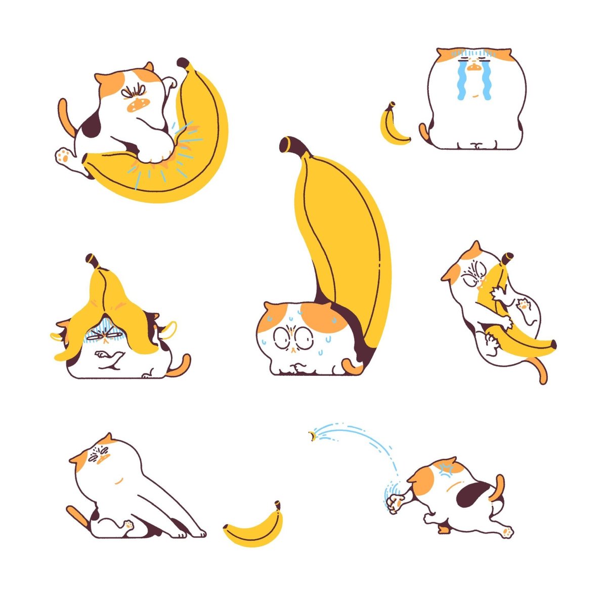Бананья кошка