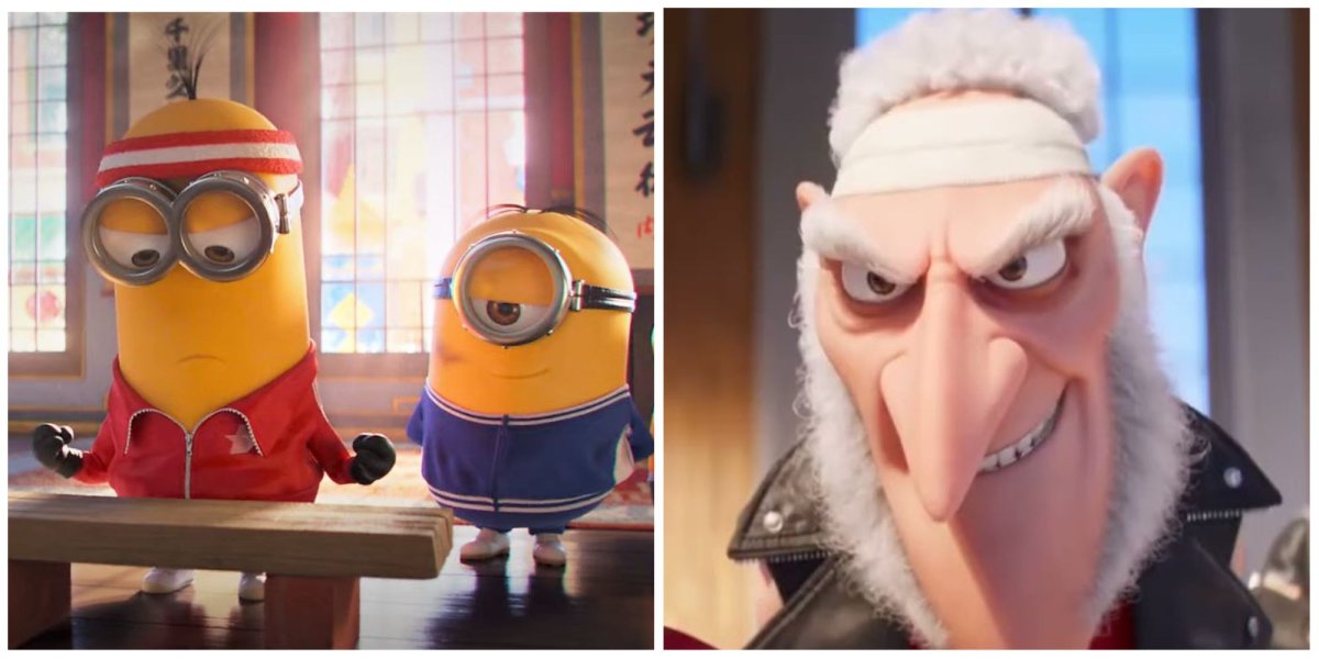 Gru and Minion Jojo