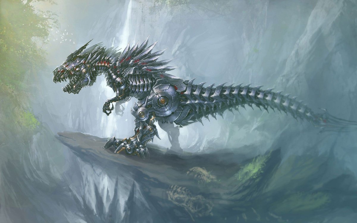 Transformers Grimlock Art динозавр