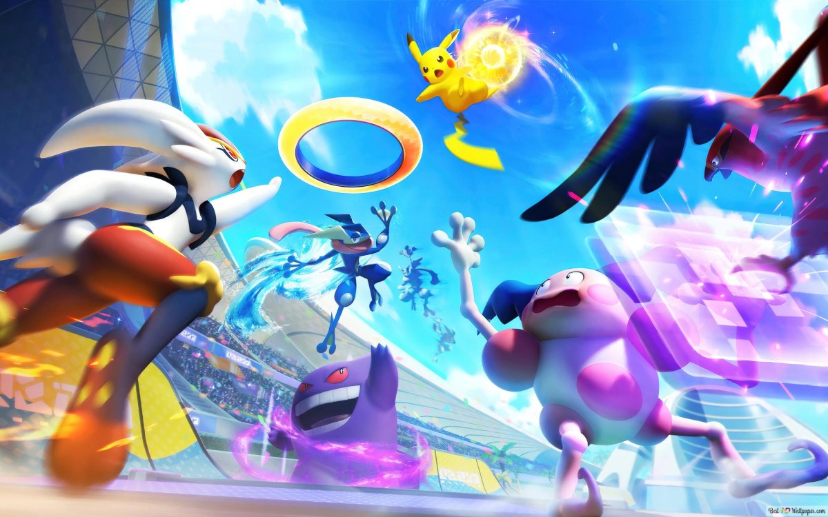 Покемоны из Pokemon Unite