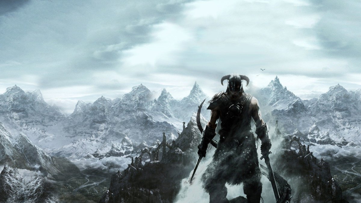 The Elder Scrolls v Skyrim фон