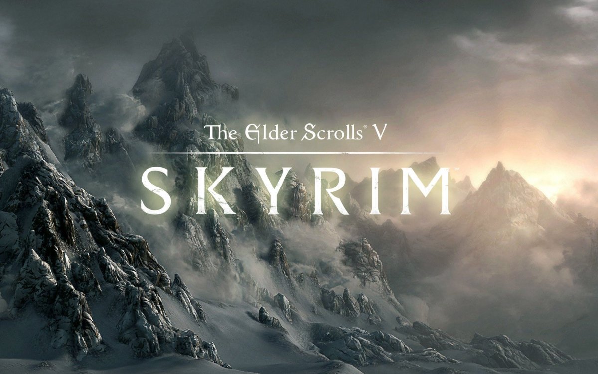 Skyrim main menu