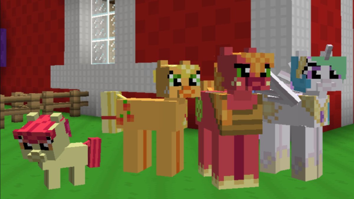 My little Pony майнкрафт