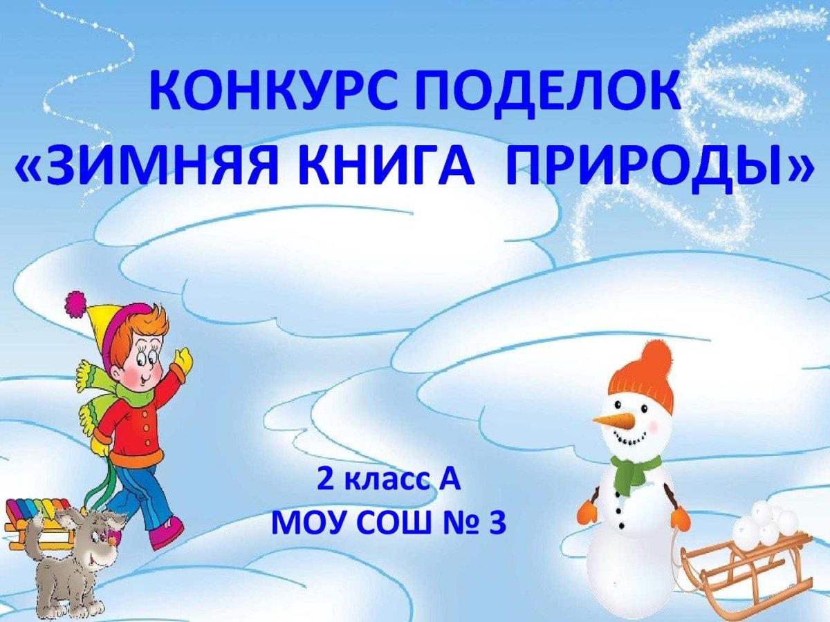 Зимняя книга природы