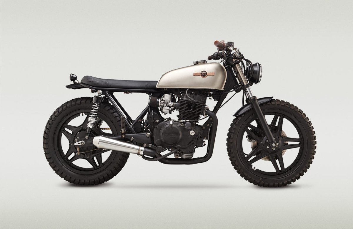 Custom Scrambler Honda Hawk