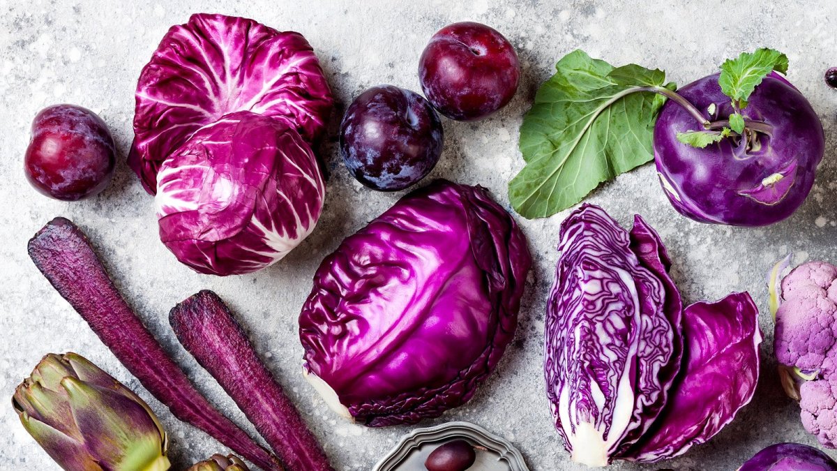 Фиолетовые продукты
