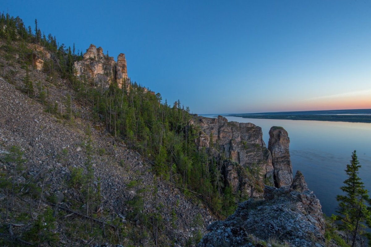Ленские столбы сплав