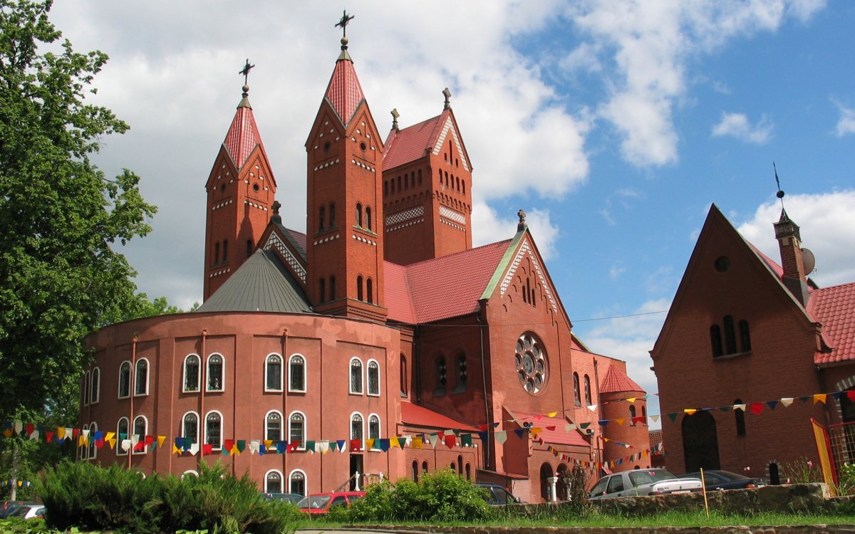 Красный костёл в Гродно