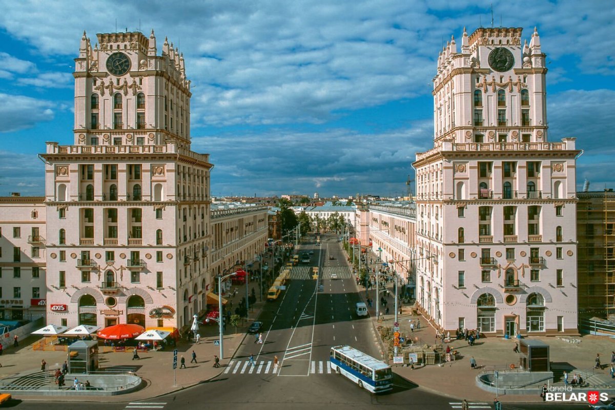 Минск башни Близнецы