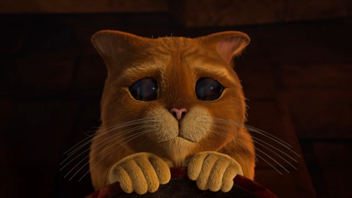 Кот в сапогах Шрек