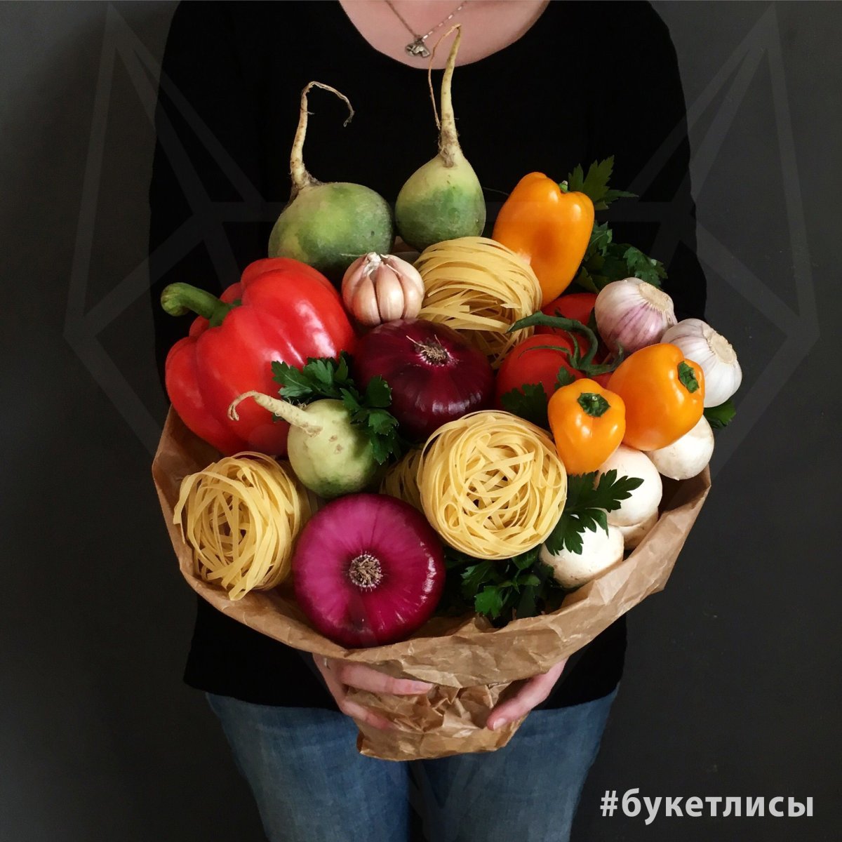 Букет по рецепту паста