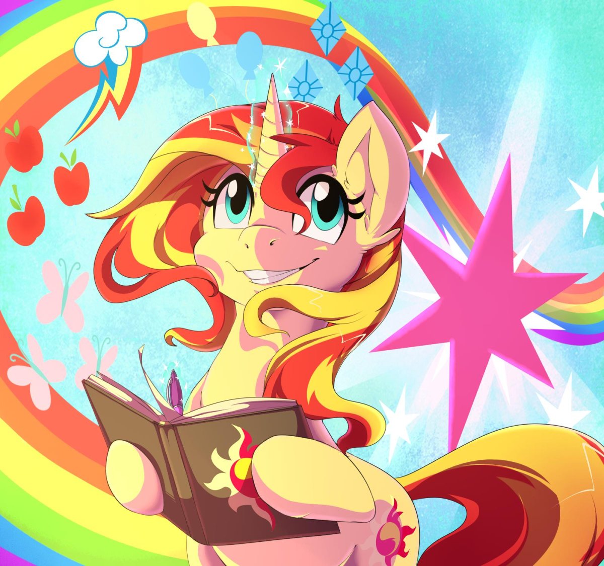 My little Pony Сансет Шиммер принцесса