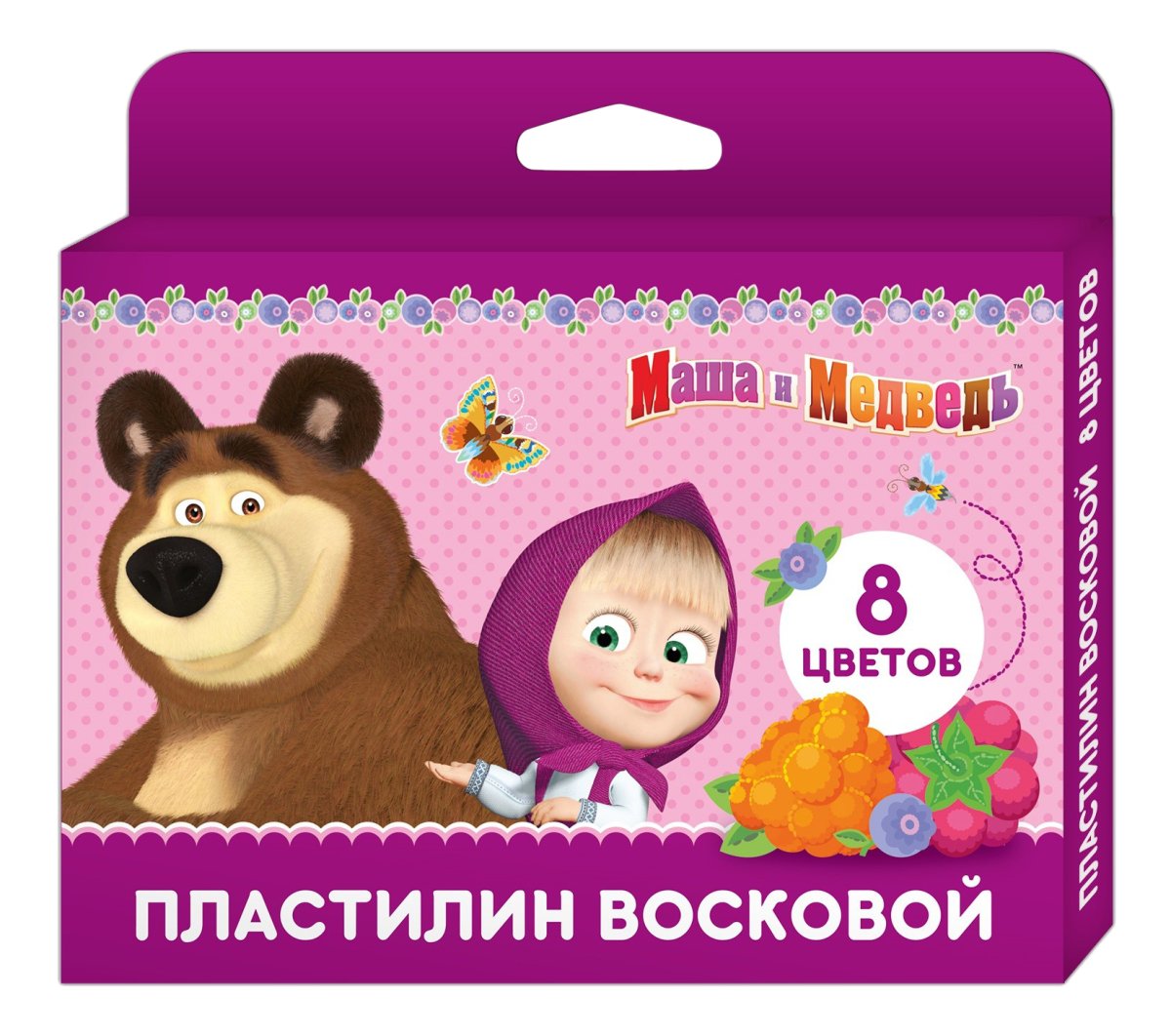 Пластилин "Маша и медведь"