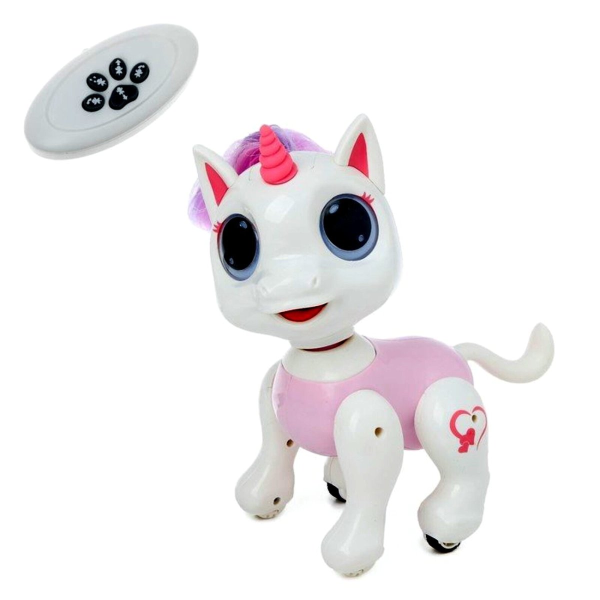 Робот-питомец радиоуправляемый woow Toys "Единорог", интерактивный