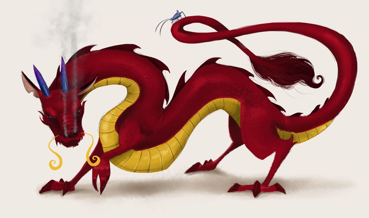Mushu дракон