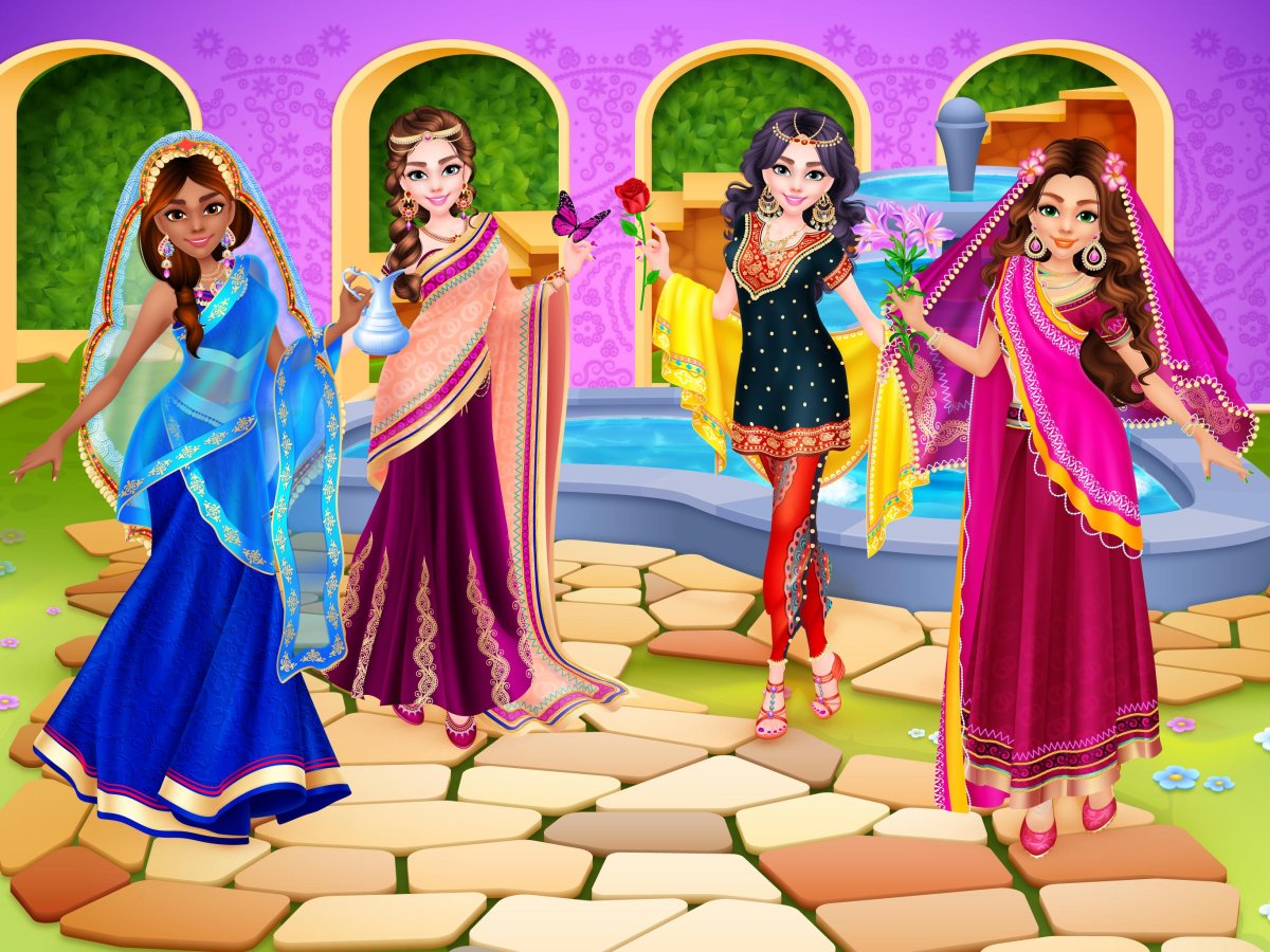 Индийские игры для девочек