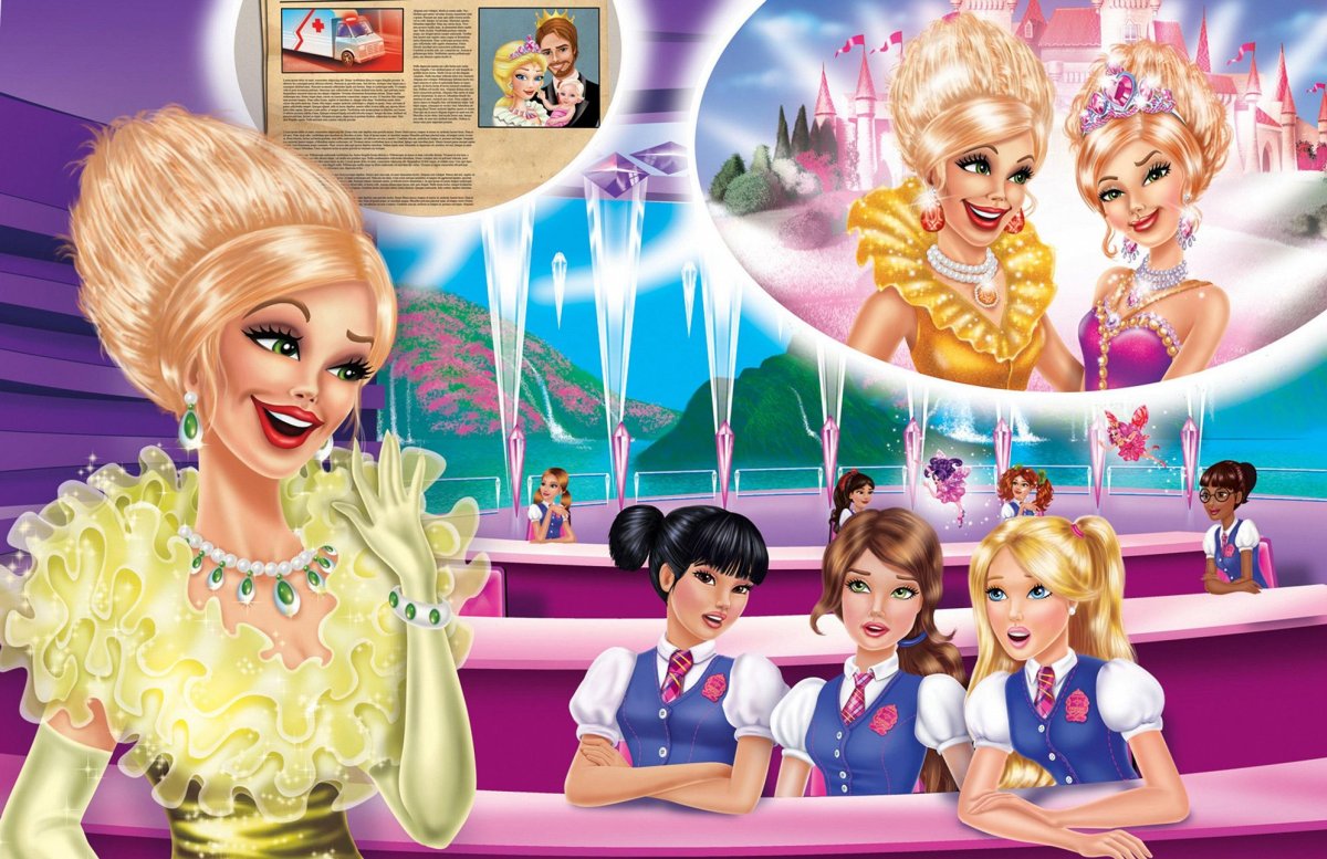 Barbie Академия принцесс 2