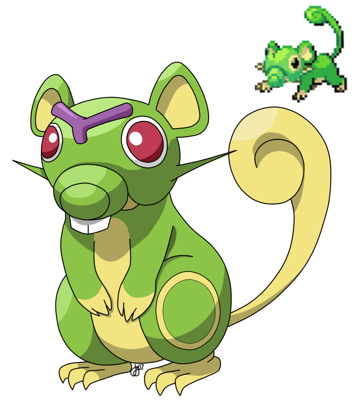 Покемон Caterpie Эволюция