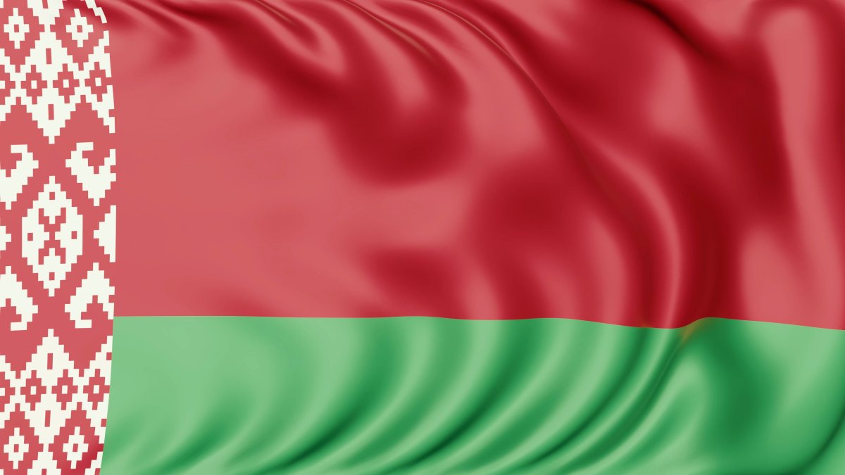 Флаг Белоруссии а4