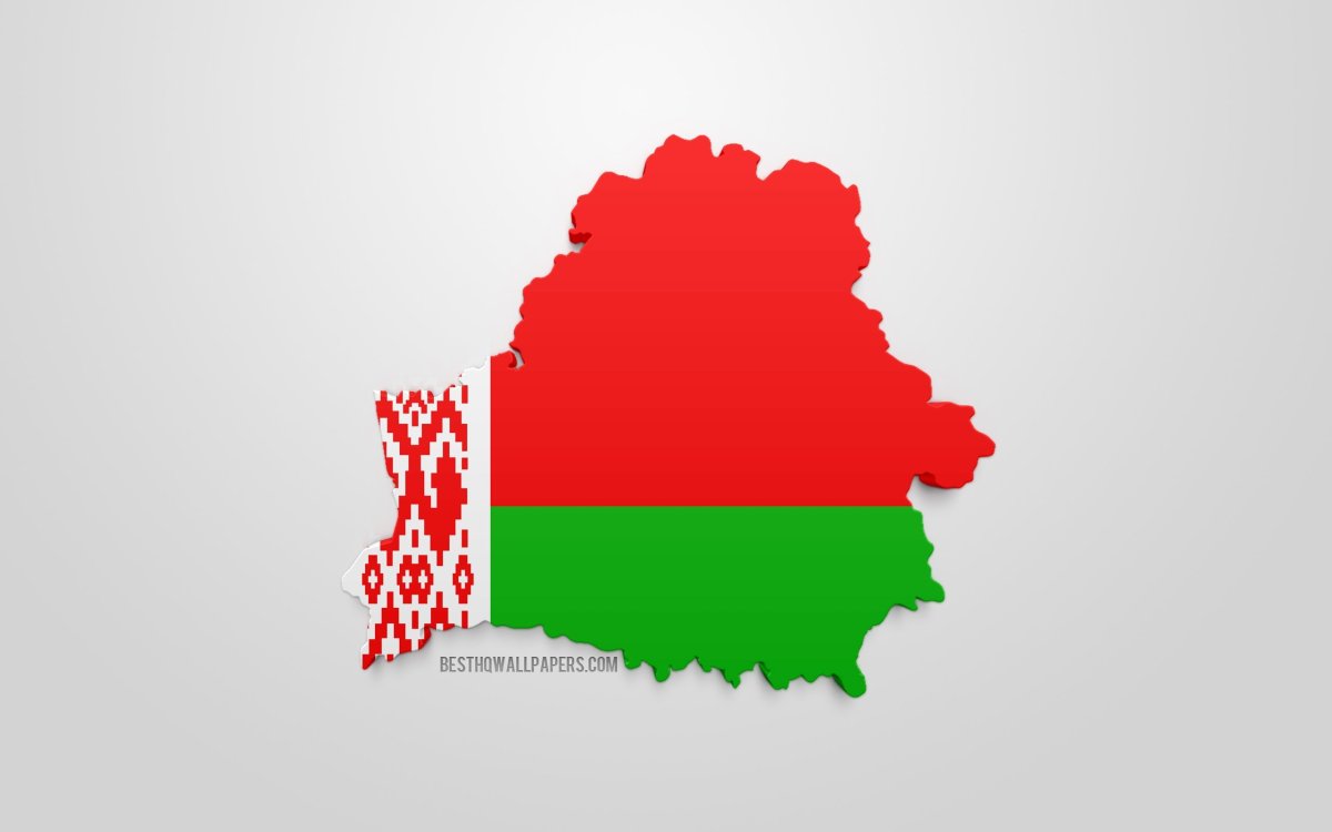 Беларусь карта флаг