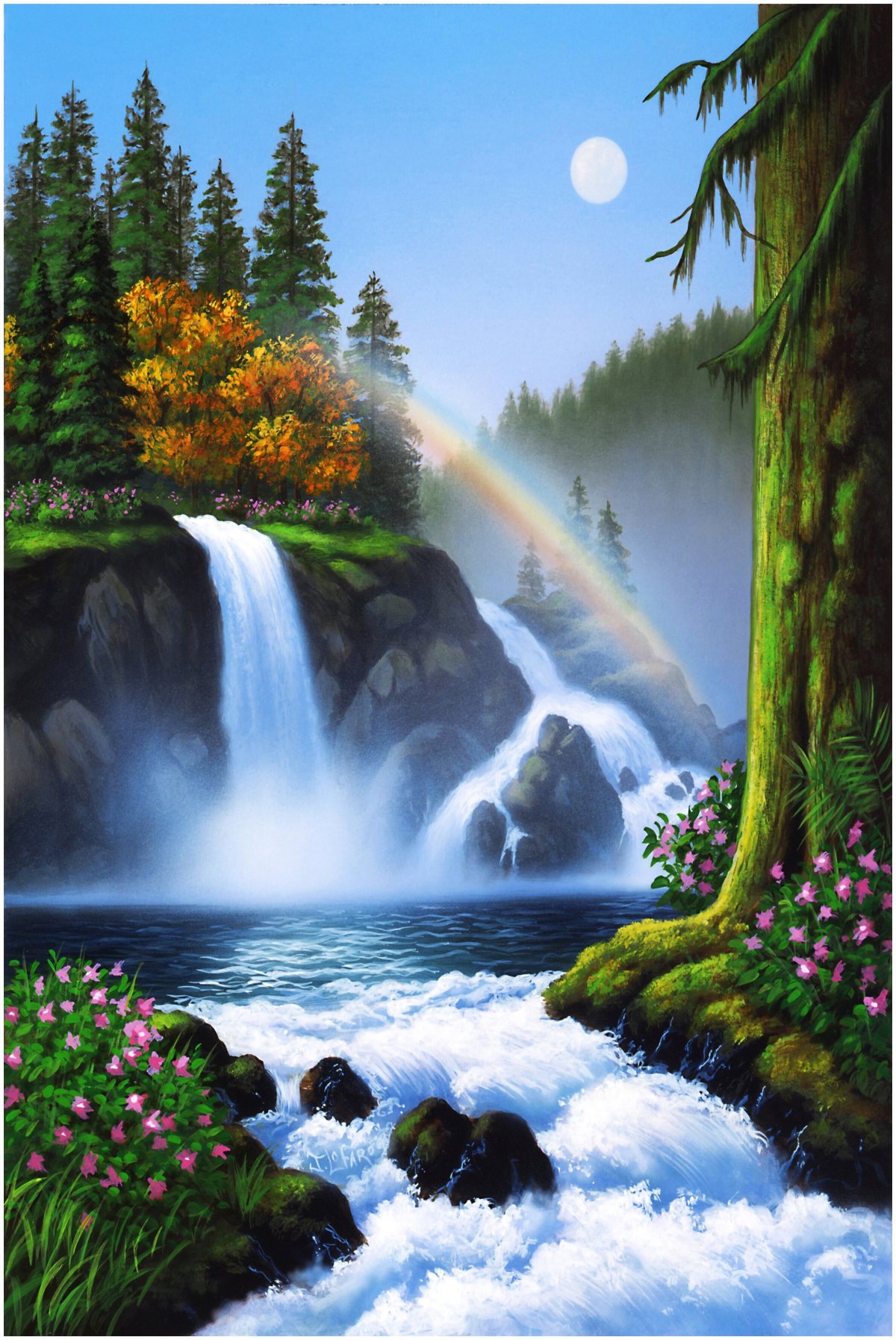 Алмазная мозайка водрпаж