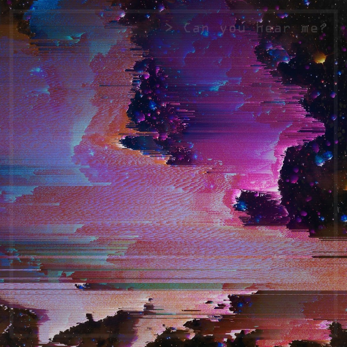 Глитч фон