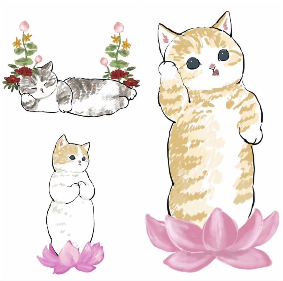 Коты Mofu Sand