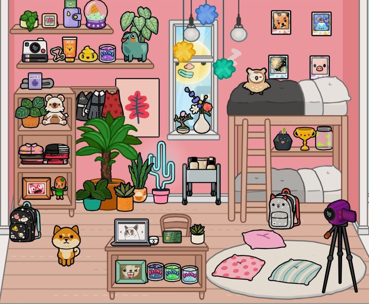 Комнаты toca boca hello Kitty