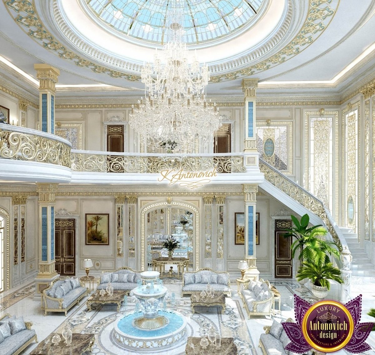 Luxury Antonovich Design лестница