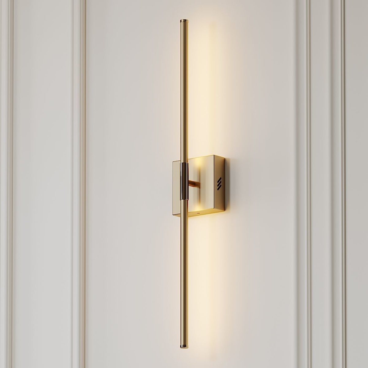 Gallatin Dimmable Gold Wall Sconce by Orren ELLISPRO