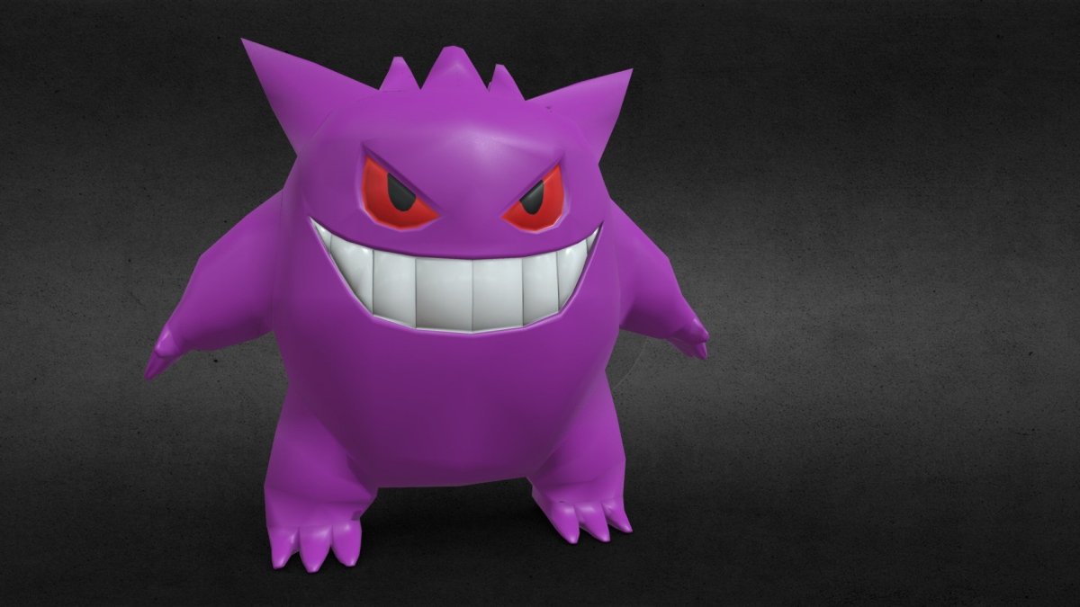 Gengar 3d model
