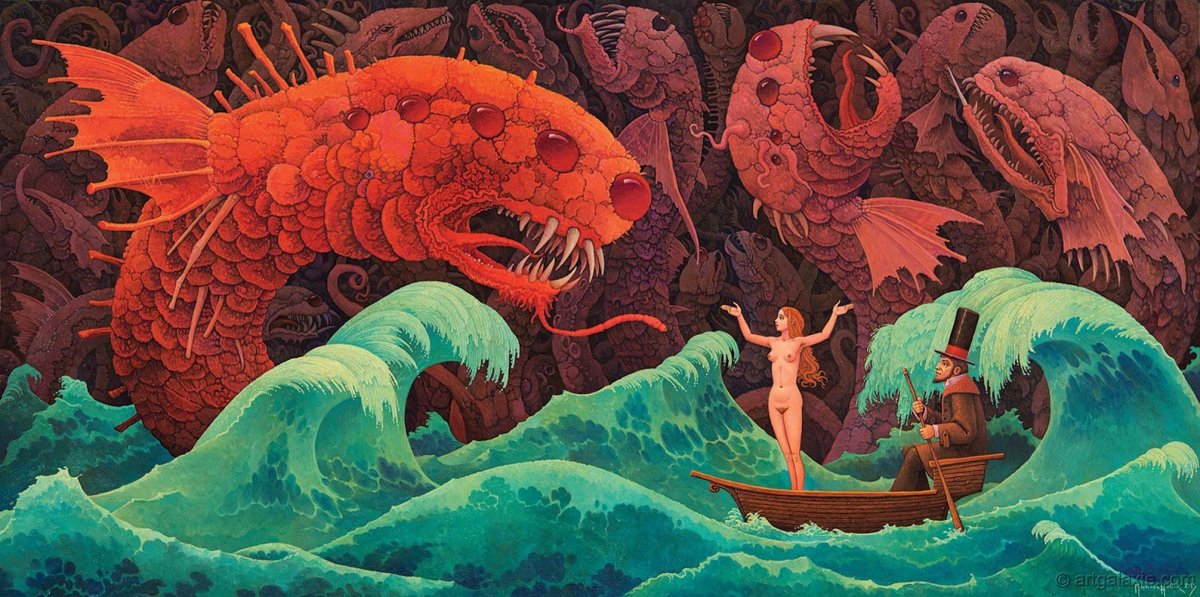 Михаэль Хуттер Michael Hutter картины