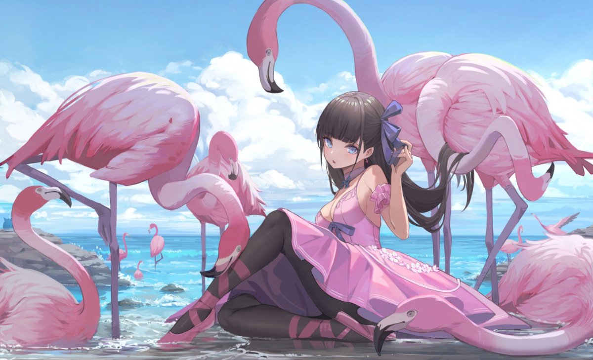 Аниме Flamingo