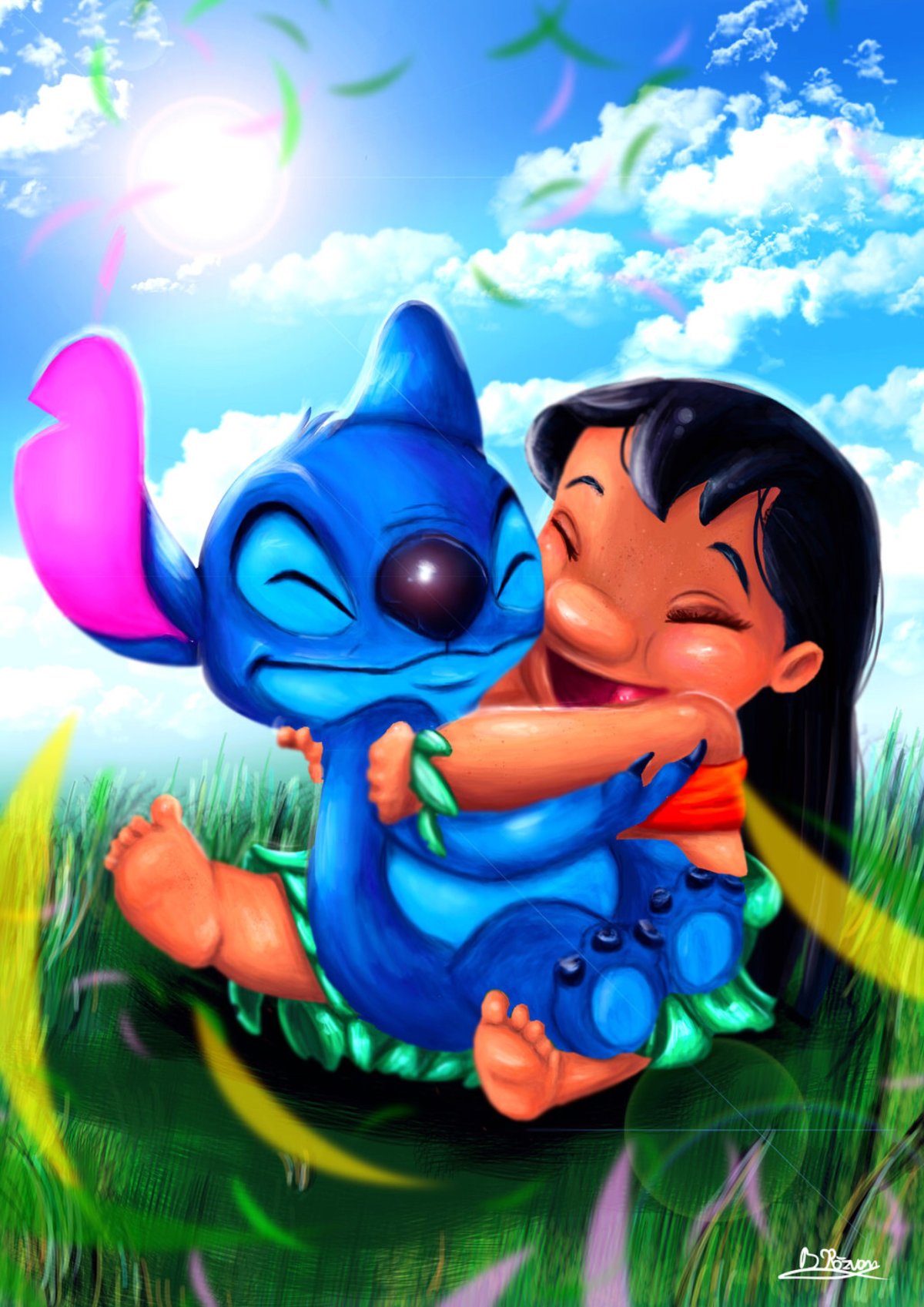 Мультик Lilo и Стич 1
