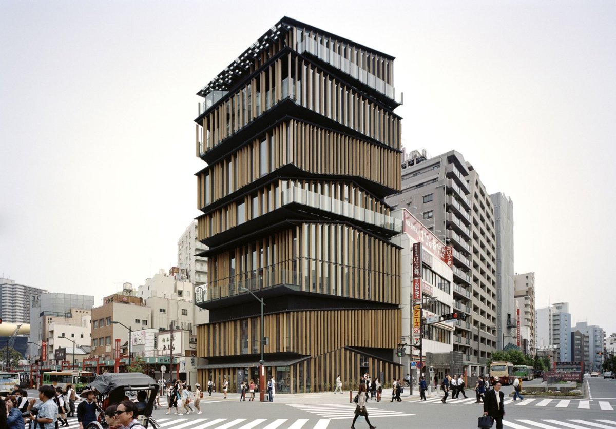 Kengo Kuma архитектура