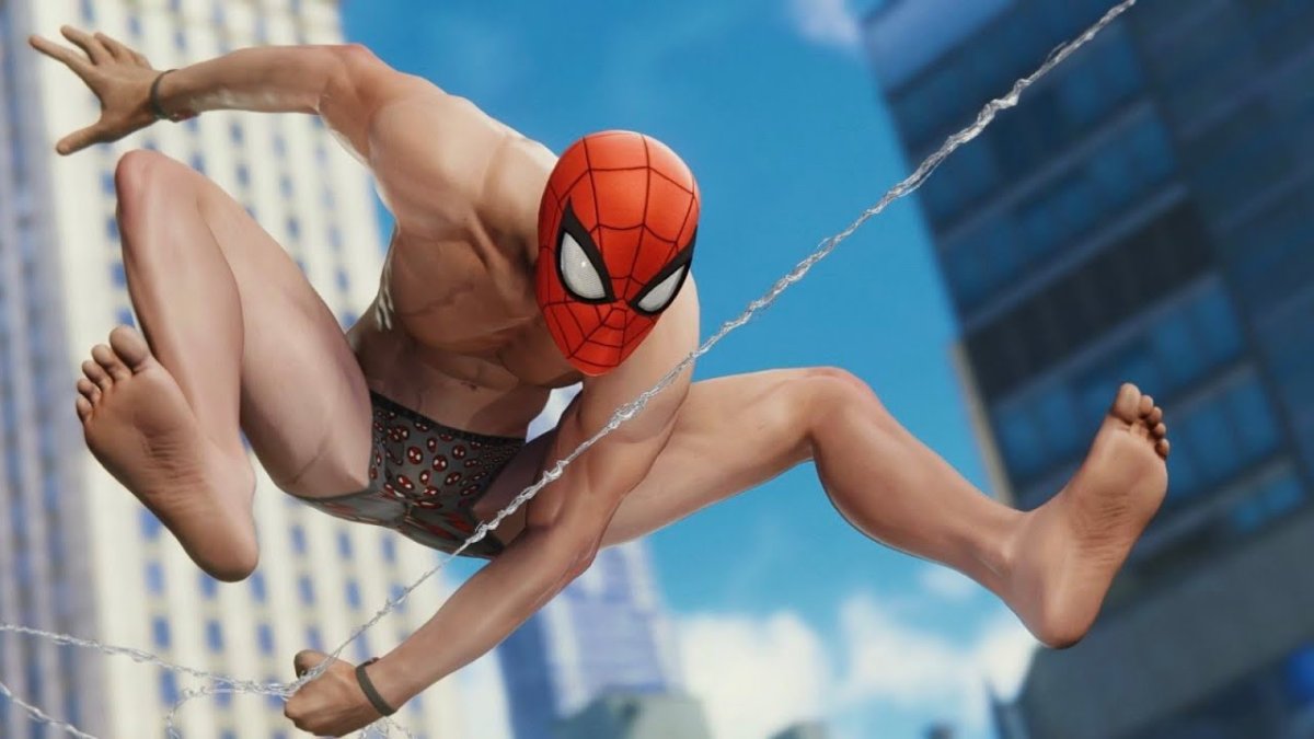 Spider man ps4 трусы