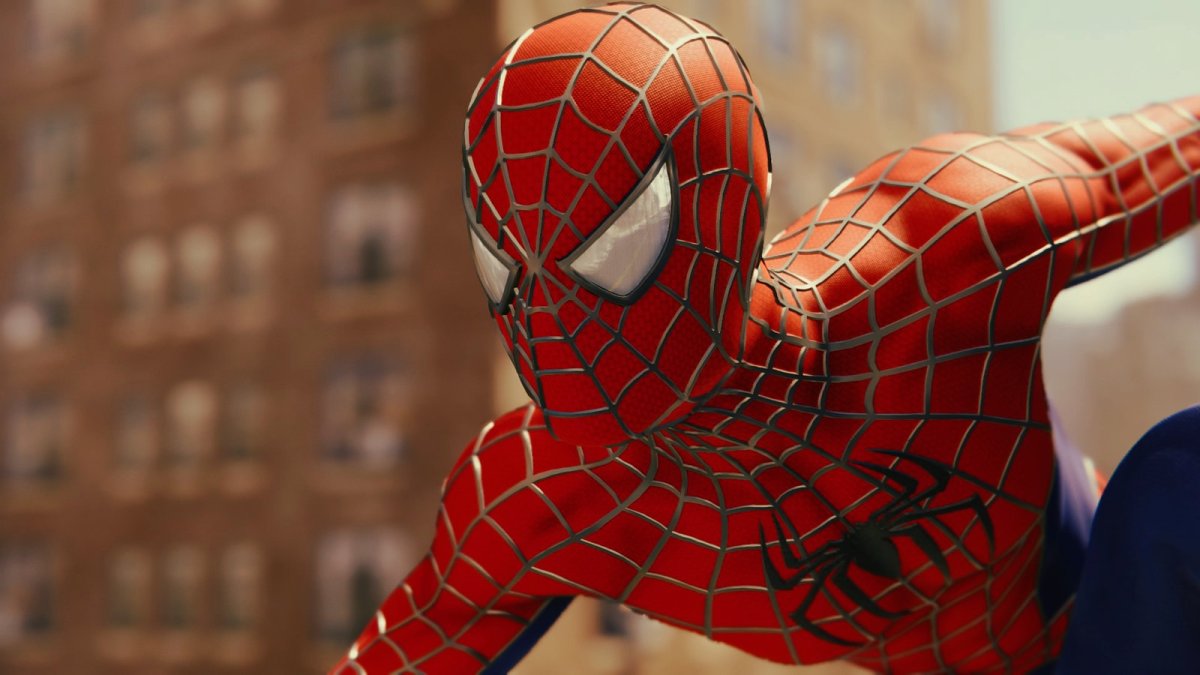 Spider man ps4 костюм Сэма Рэйми