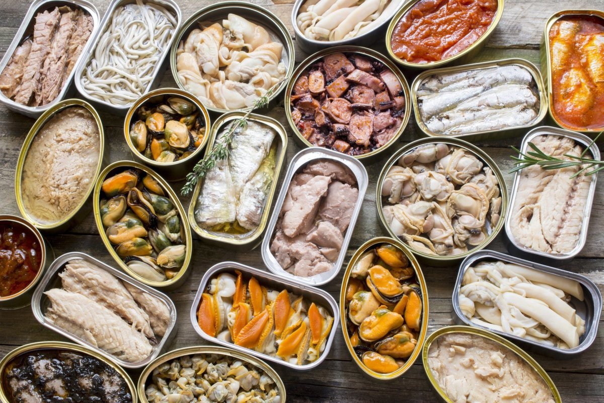 Рыбные и мясные консервы