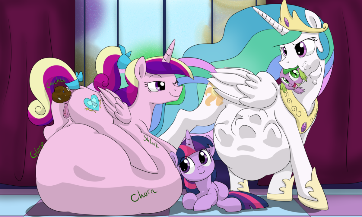 Pony Vore принцесса Кейденс вагина