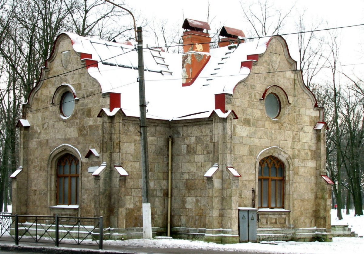 Орловский парк Стрельна домик привратника
