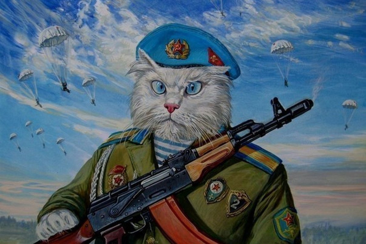 Художник Александр Завалий коты