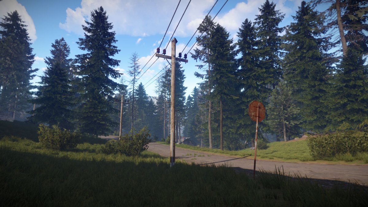 Rust лес