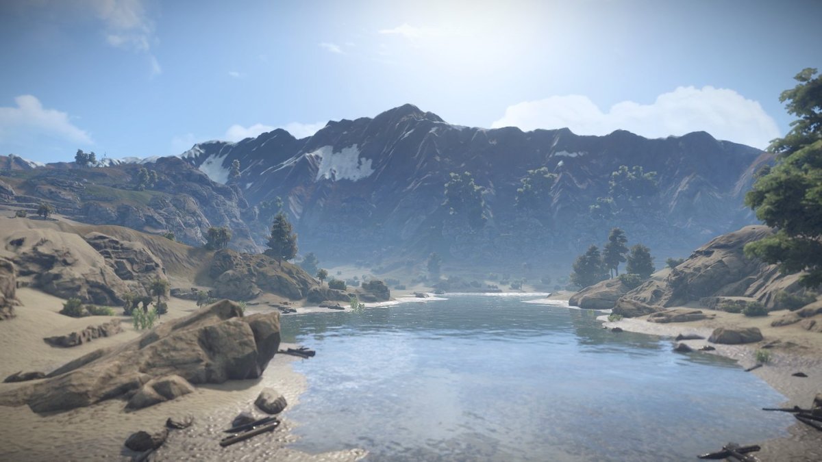 Rust горы