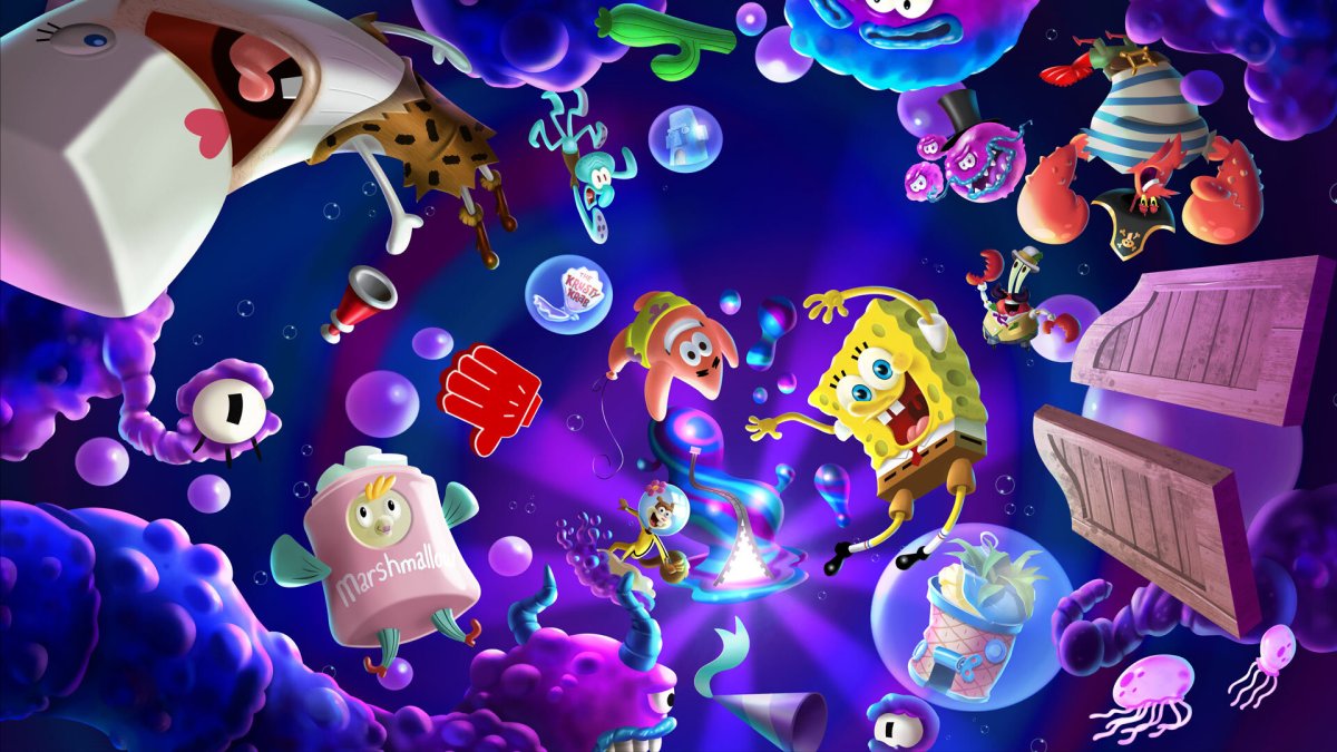 Игра Spongebob Squarepants: the Cosmic Shake