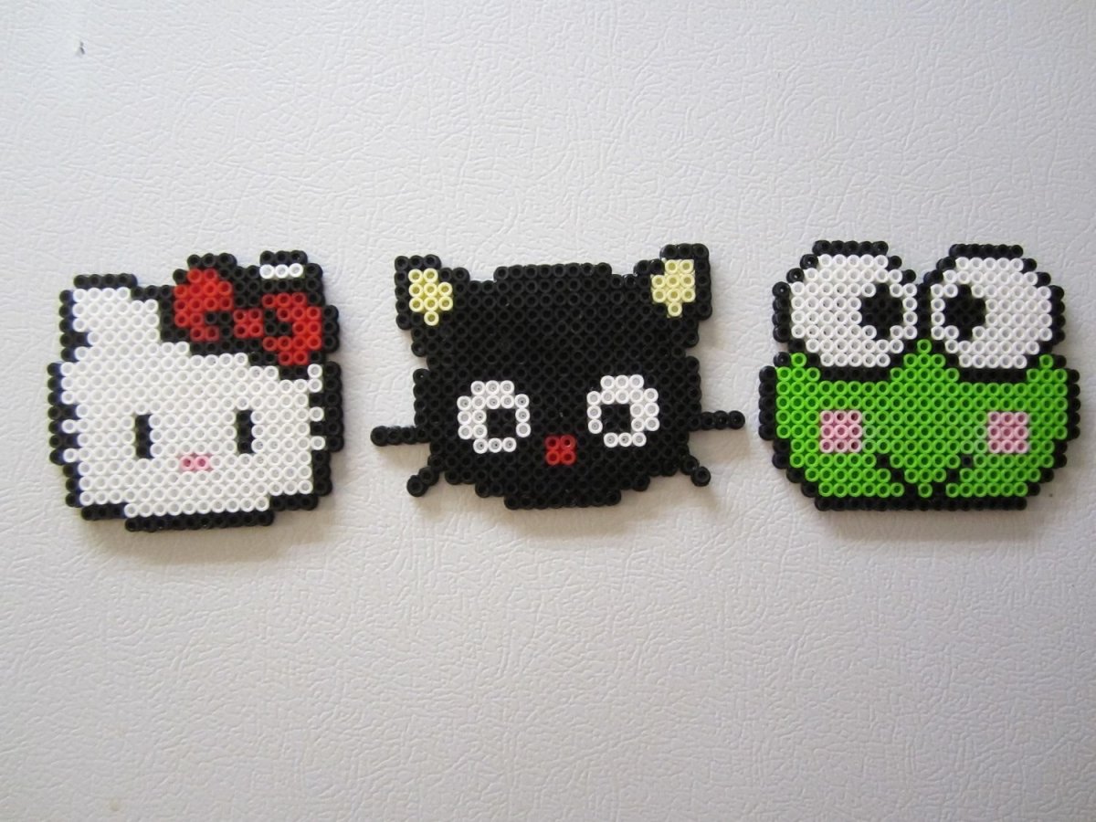 Hello Kitty из термомозайки