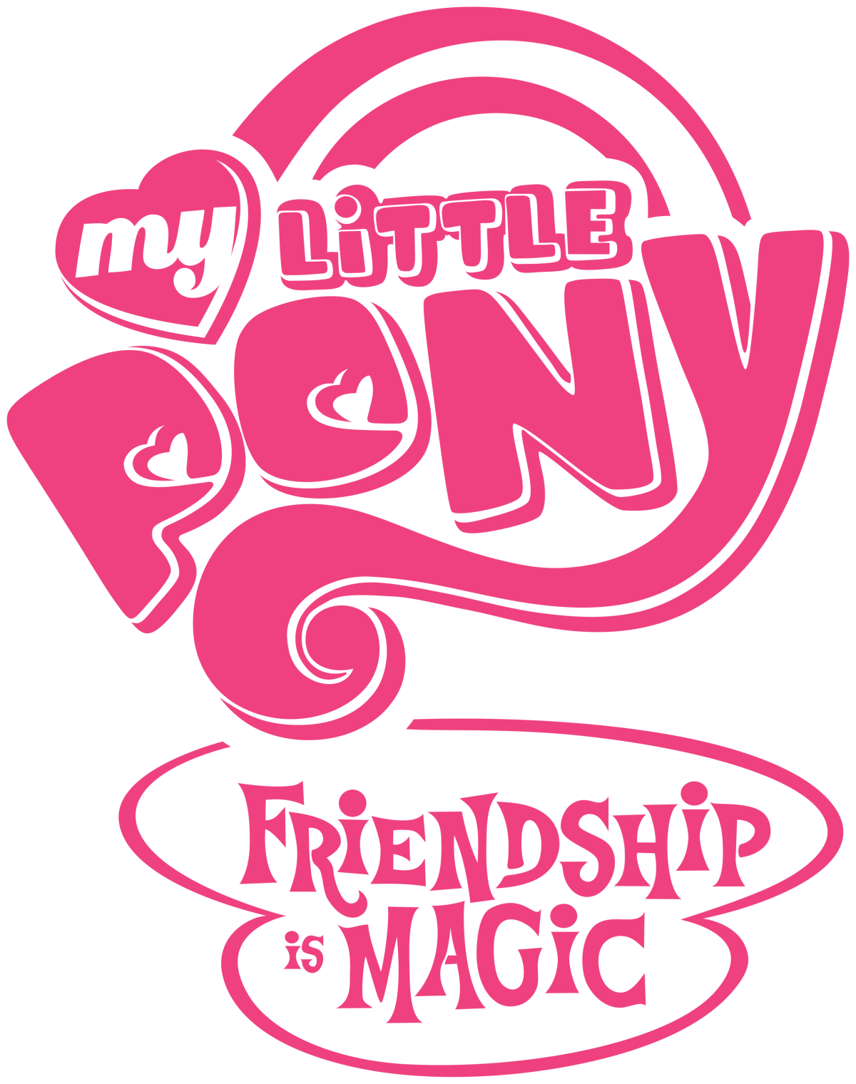 My little Pony надпись
