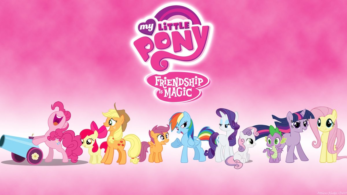 Логотип мультика my little Pony